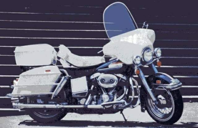 Мотоцикл Harley Davidson FLH 1200 Electra Glide 1974 фото