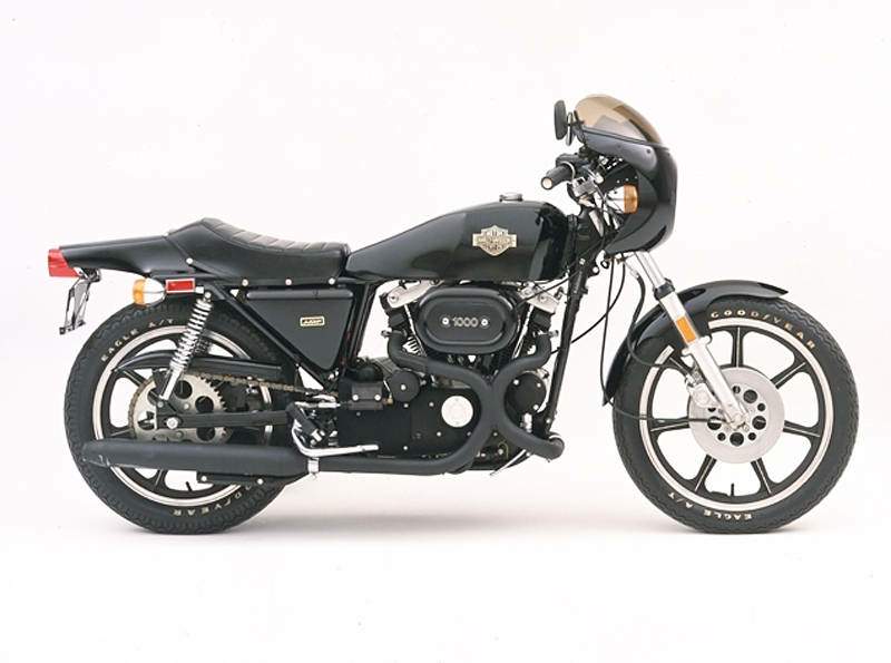 Мотоцикл Harley Davidson XLCR 1000 Caf Racer 1977 фото
