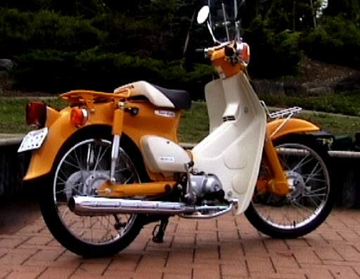 Мотоцикл Honda C 50 Super Cub 1966 фото