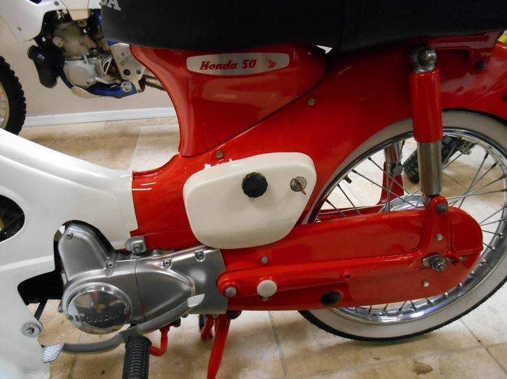 Мотоцикл Honda C 50 Super Cub 1966 фото