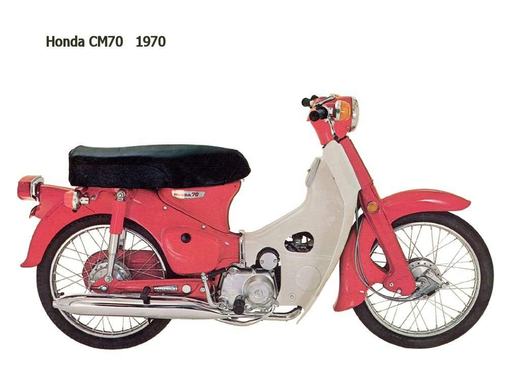 Мотоцикл Honda C 70 Super Cub Scooter) 1969 фото