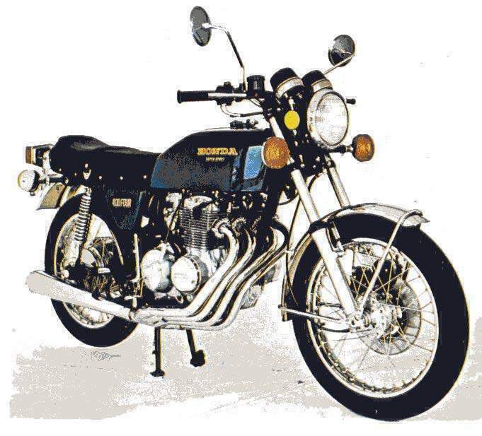 Мотоцикл Honda CB 400F 1974 фото