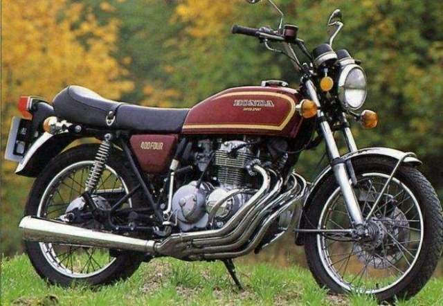 Мотоцикл Honda CB 400F 1977 фото