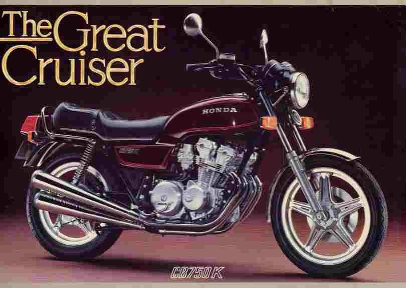 Мотоцикл Honda CB 750 KZ 1978 фото