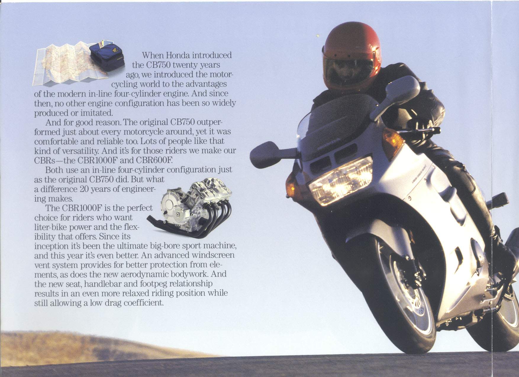 Мотоцикл Honda CBR 1000F 1990 фото