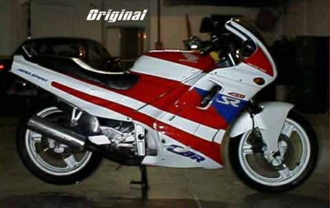 Мотоцикл Honda CBR 450SR 1991 фото