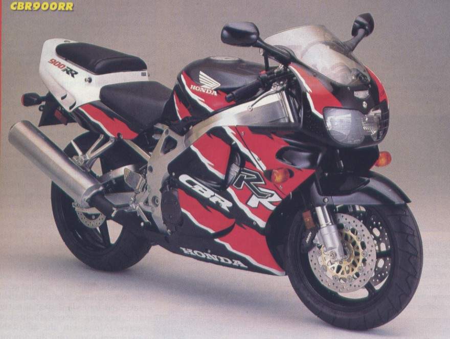 Мотоцикл Honda CBR 900RR Fireblade 1997 фото