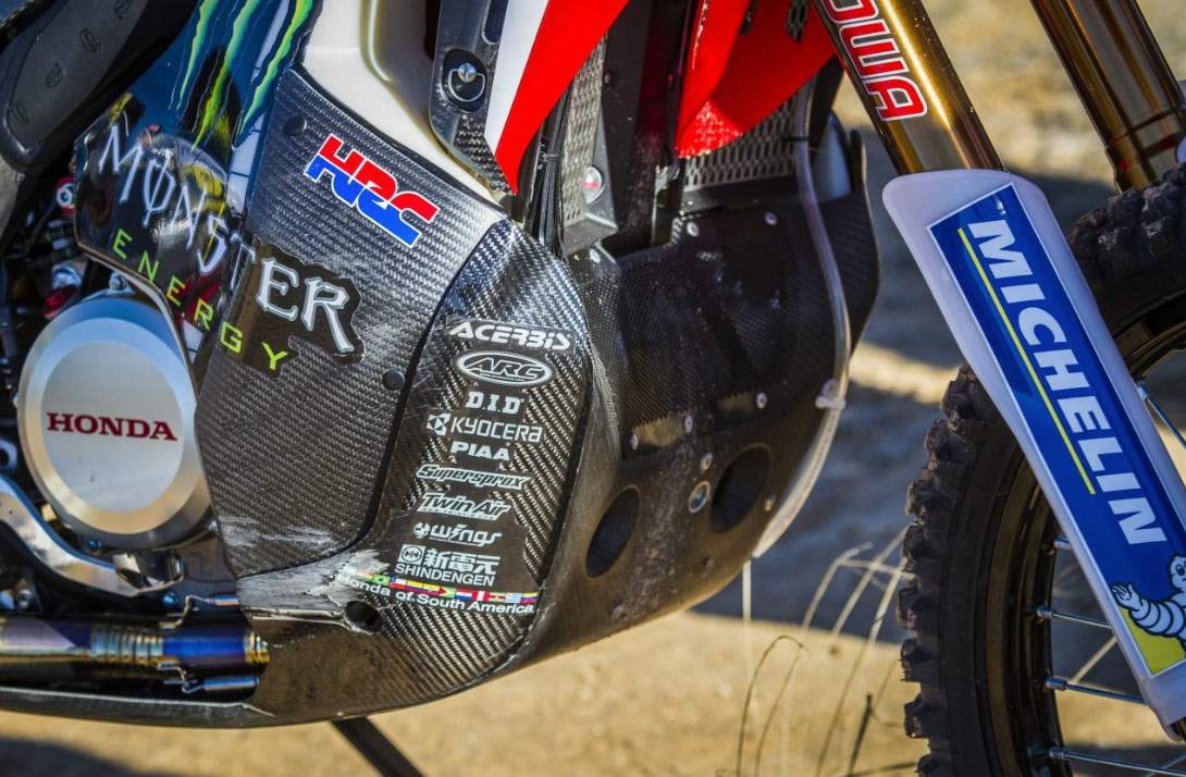 Мотоцикл Honda CRF 450 Rally Team Monster Energy 2017 фото