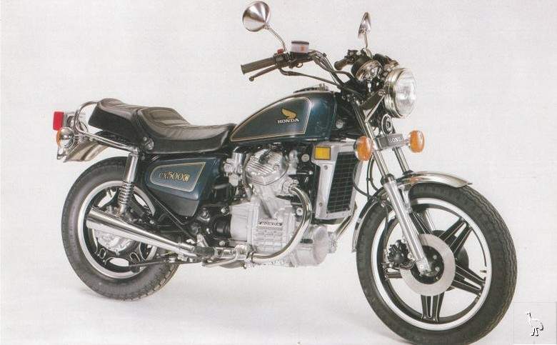 Мотоцикл Honda CX 500 Custom 1983 фото