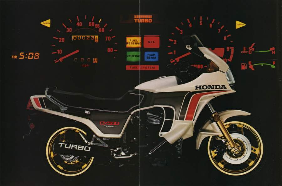 Мотоцикл Honda CX 500TC Turbo 1982 фото