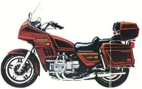 Мотоцикл Honda GL 1100 Gold Wing Interstate 1980 фото