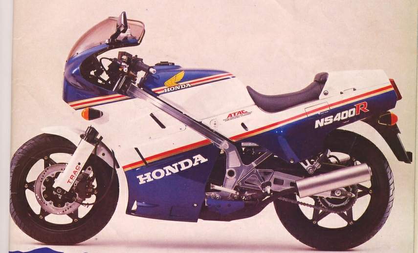 Мотоцикл Honda NS 400R Rothmans Replica 1986 фото