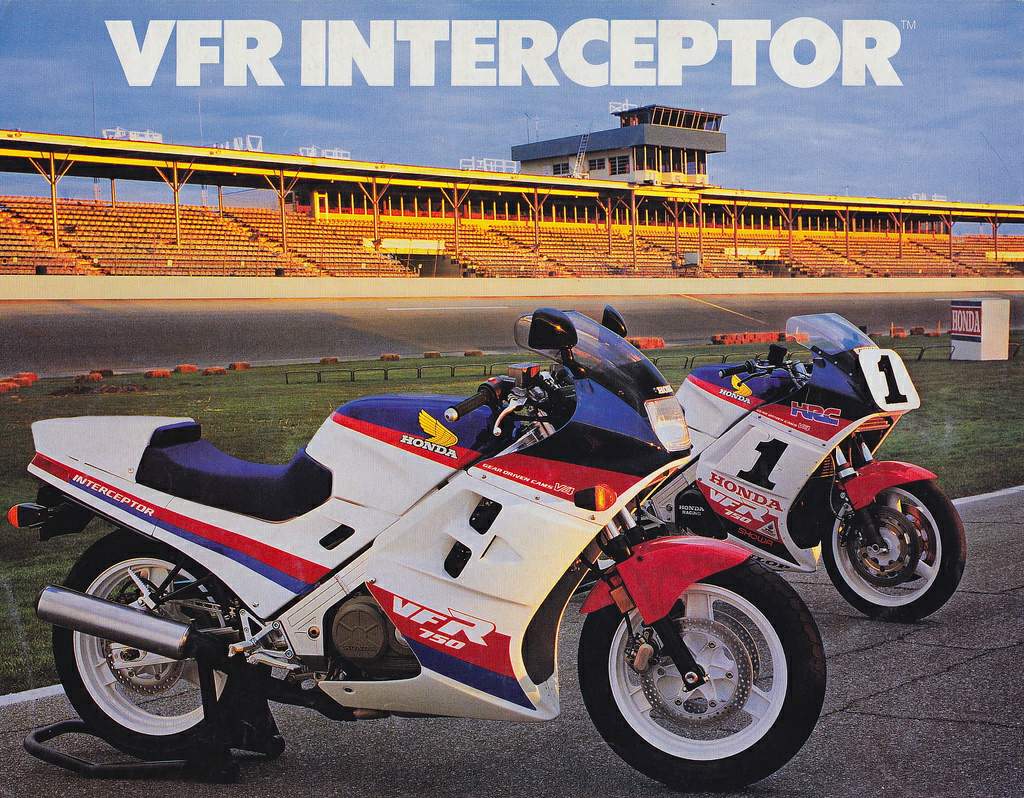 Мотоцикл Honda VFR 750F-G 1986 фото