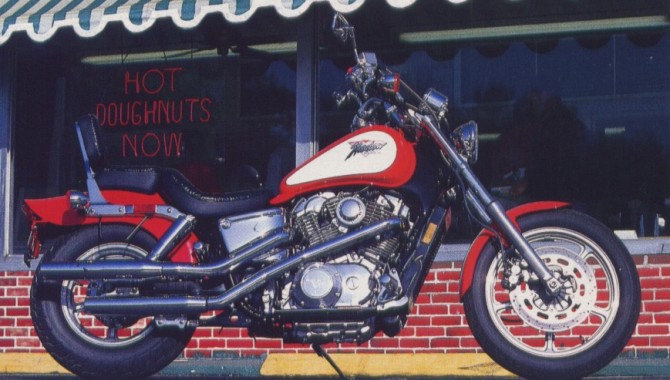 Мотоцикл Honda VT 1100C Shadow 1991