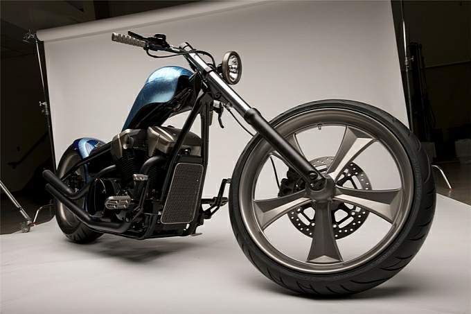 Мотоцикл Honda VT 1300 Fury Furious Hardtail Chopper Concept 2010