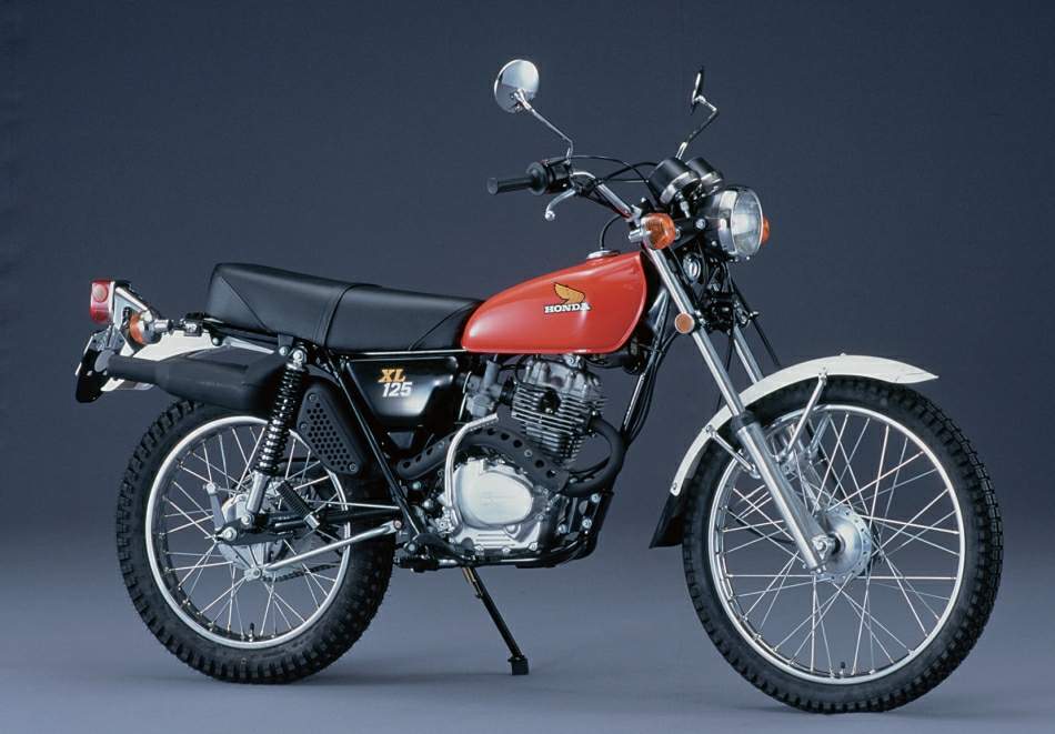 Мотоцикл Honda XL 125 1974 фото