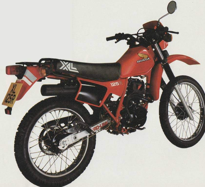 Мотоцикл Honda XL 125R 1983 фото