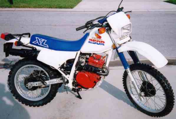 Мотоцикл Honda XL 250R 1986 фото