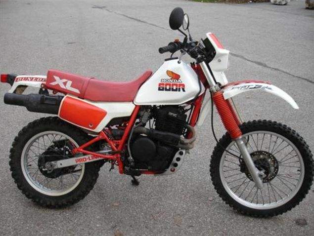 Мотоцикл Honda XL 600R 1986 фото