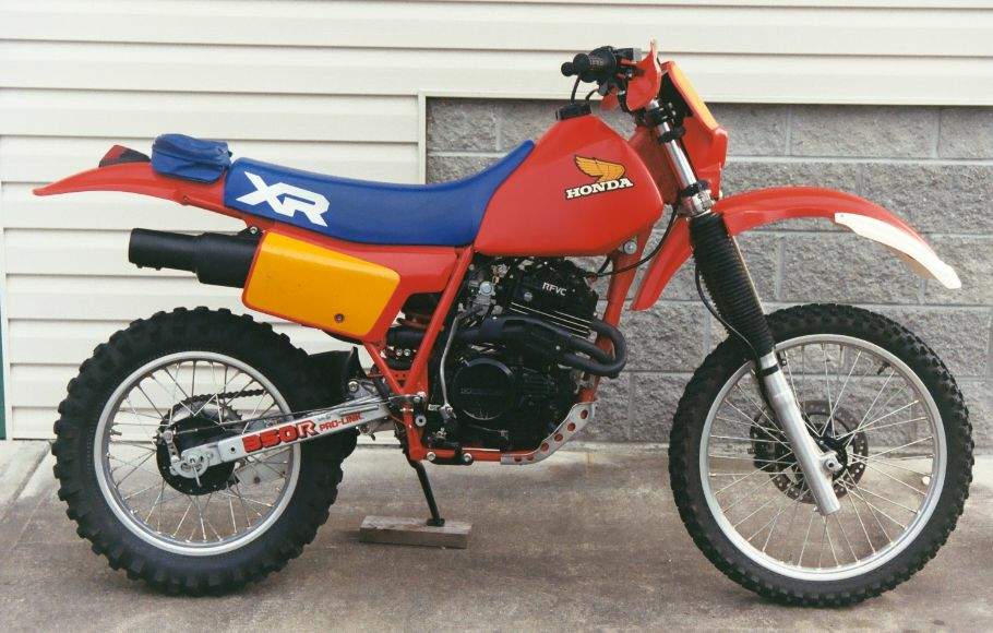 Мотоцикл Honda XR 350R 1984
