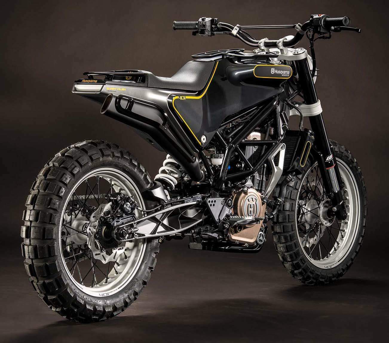 Мотоцикл Husqvarna 401 Svartpilen Concept 2015 фото