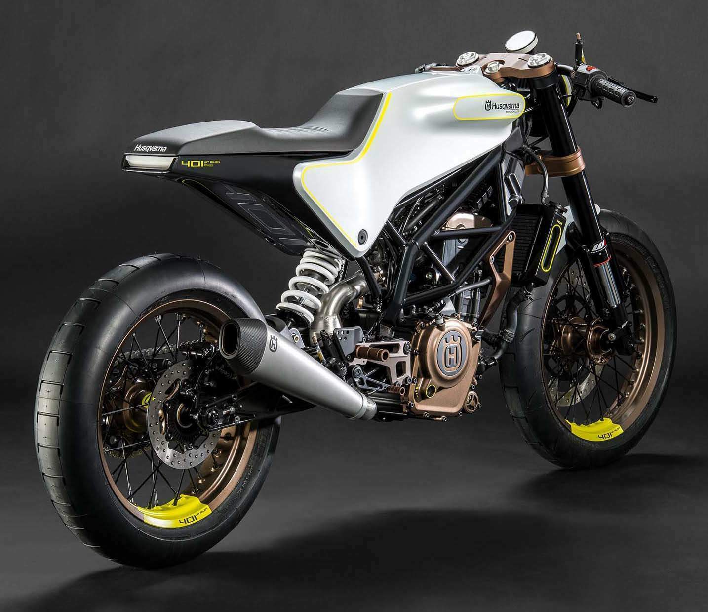 Мотоцикл Husqvarna 401 Vitpilen Concept 2015 фото