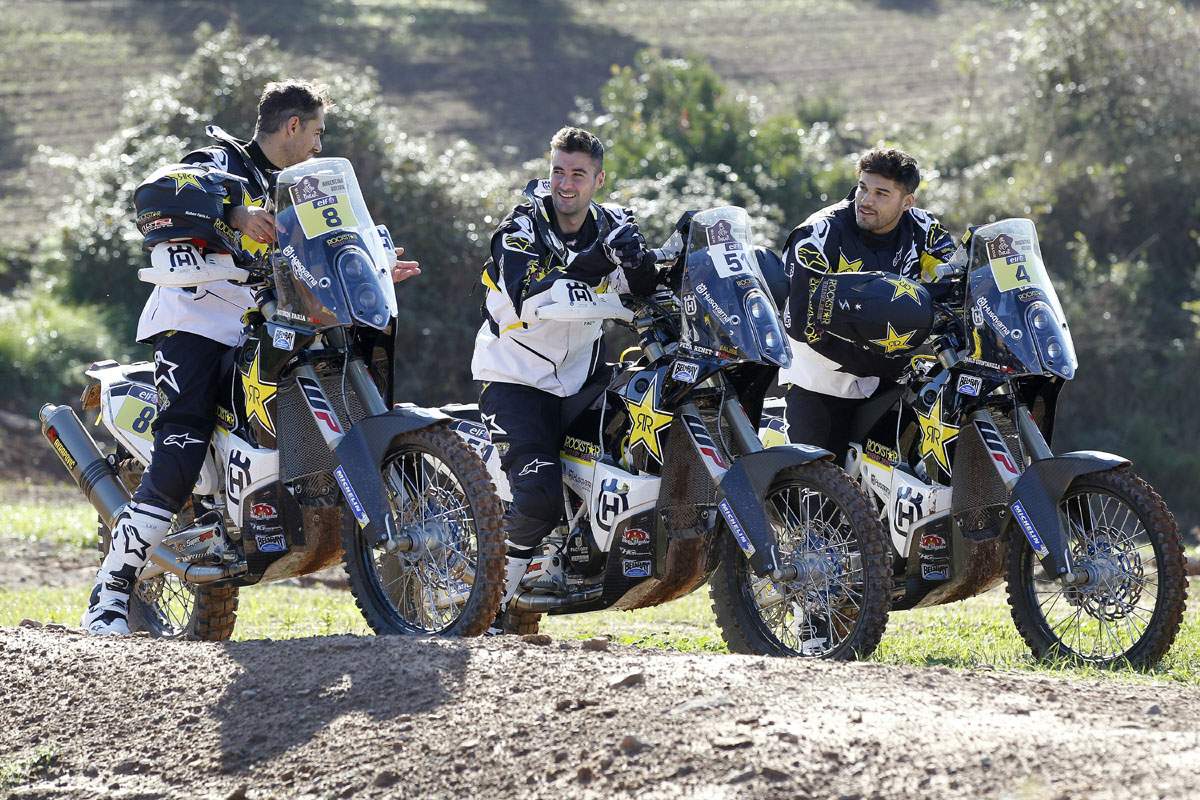 Мотоцикл Husqvarna FR 450 Dakar Team Rockstar Energy 2016 фото