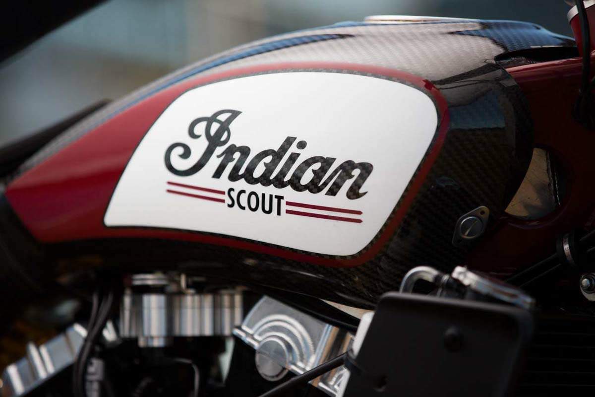 Мотоцикл Indian Scout FTR 750 Dirt Track 2016 фото