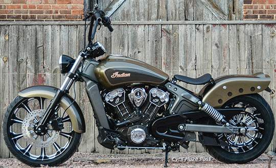 Мотоцикл Indian Scout Outrider Chopper 2015 фото