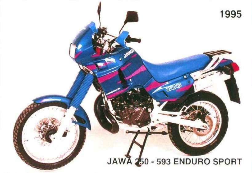 Мотоцикл Jawa 593 Enduro Sport 1996 фото