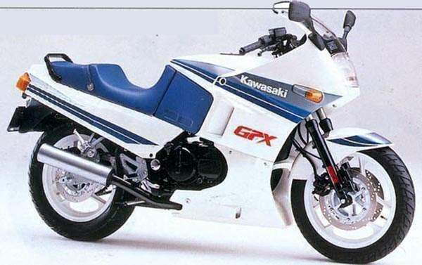 Мотоцикл Kawasaki EX 400 Ninja 1987 фото