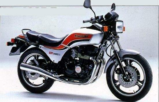 Мотоцикл Kawasaki GPz 400F-II 1985 фото