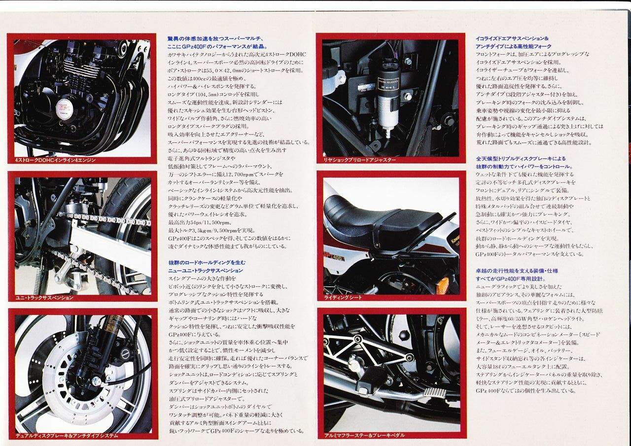 Мотоцикл Kawasaki GPz 400F-II 1985 фото