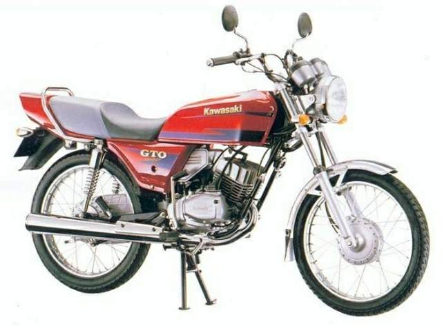 Мотоцикл Kawasaki GTO 125 1990 фото