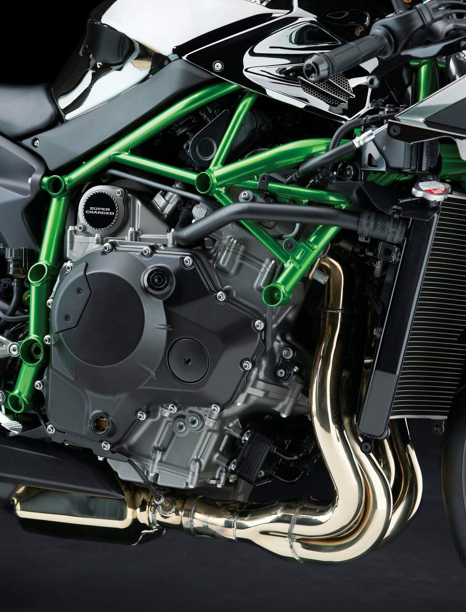 Мотоцикл Kawasaki H2 Ninja 2015 фото