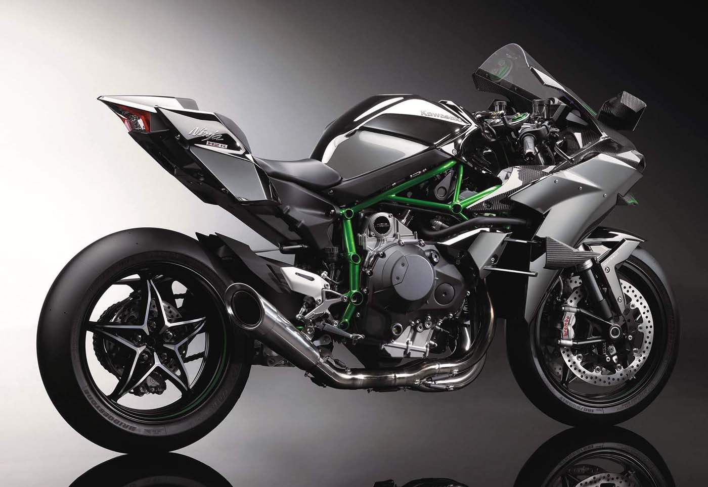 Мотоцикл Kawasaki H2R Ninja 2016 фото