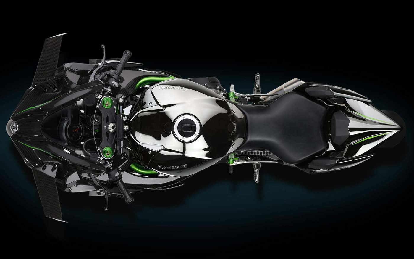 Мотоцикл Kawasaki H2R Ninja 2016 фото