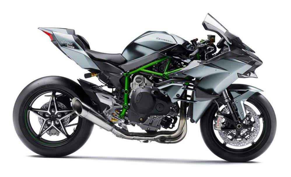 Мотоцикл Kawasaki H2R Ninja 2017 фото