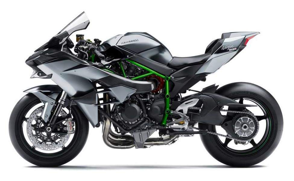 Мотоцикл Kawasaki H2R Ninja 2020 фото