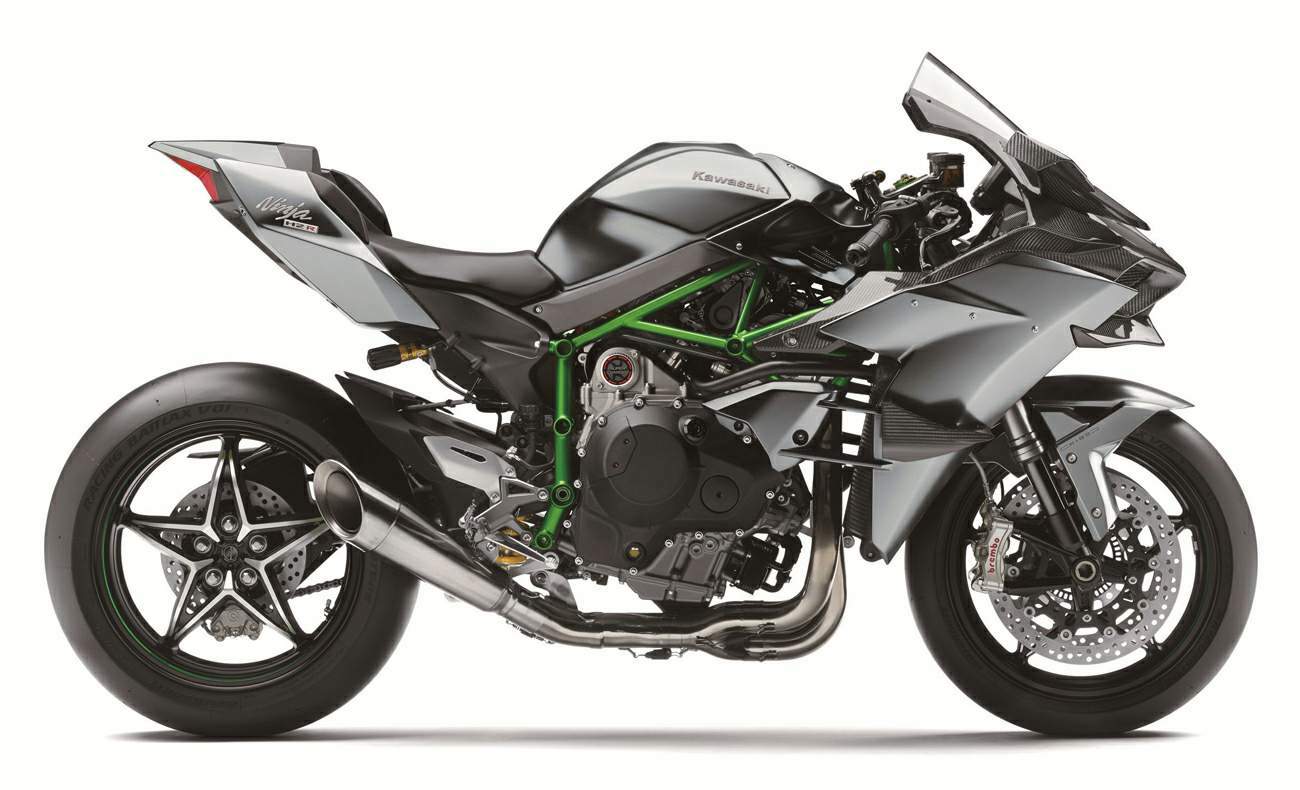 Мотоцикл Kawasaki H2R Ninja 2020 фото