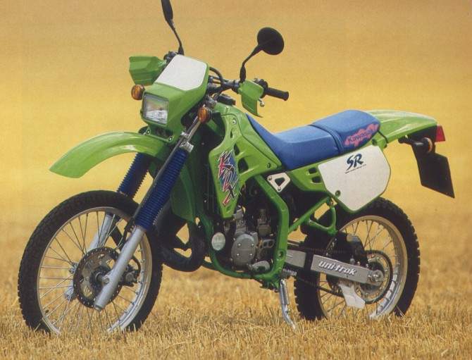 Мотоцикл Kawasaki KDX 12 5 1990 фото