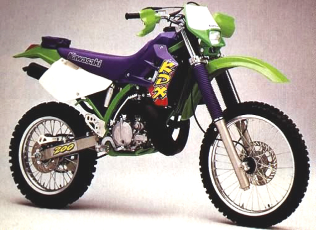 Мотоцикл Kawasaki KDX 200R 1995 фото
