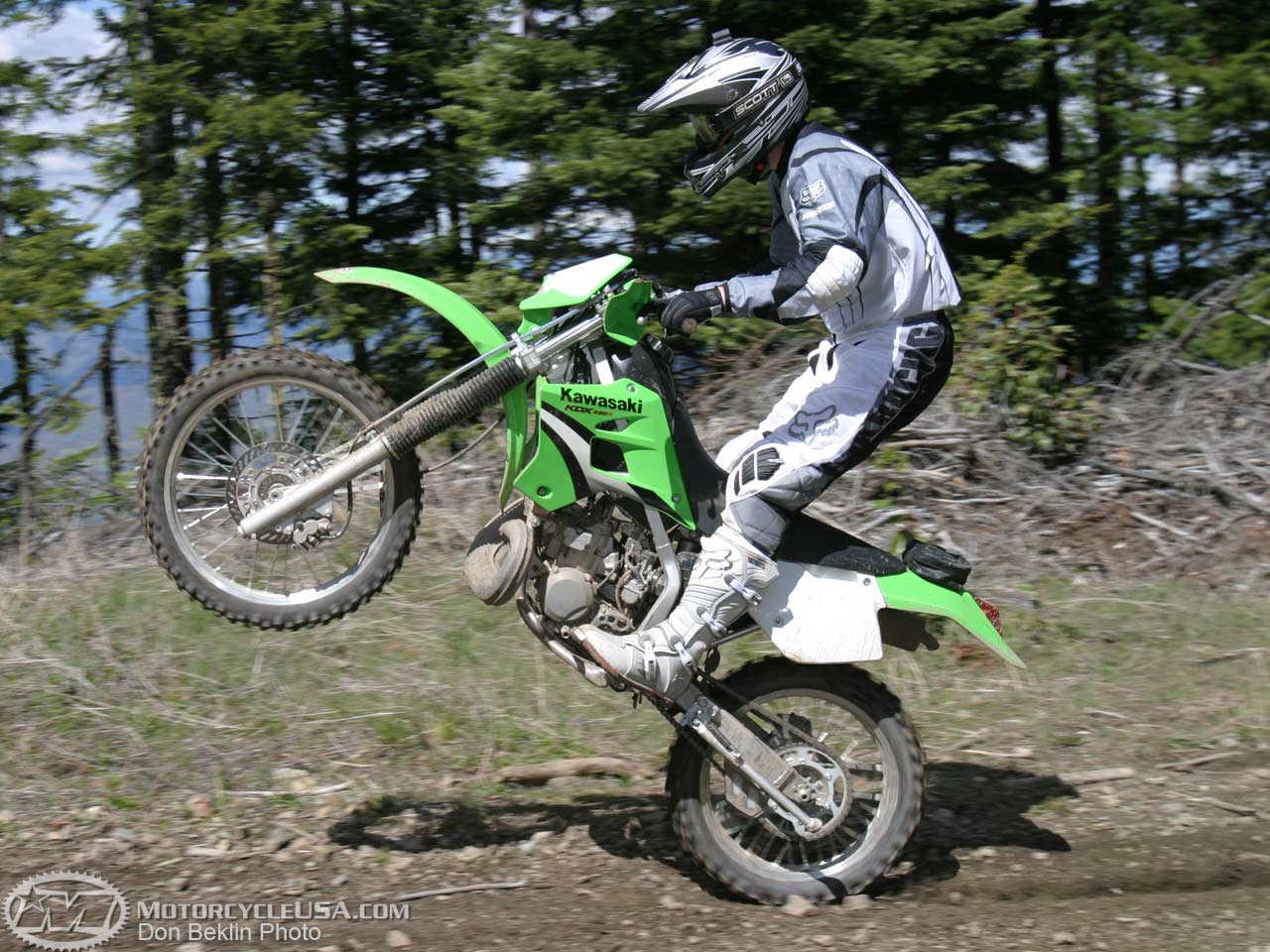 Мотоцикл Kawasaki KDX 220R 1997 фото