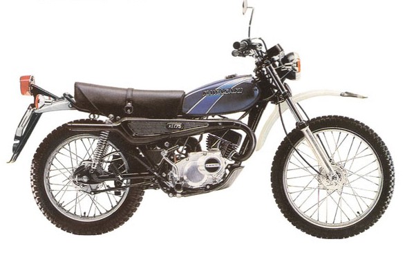 Мотоцикл Kawasaki KE 175 1976 фото