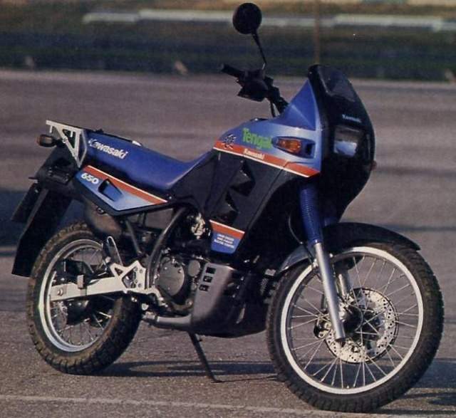 Мотоцикл Kawasaki KLR 650 Tengai 1989 фото