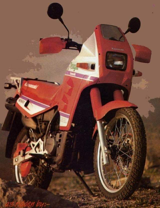 Мотоцикл Kawasaki KLR 650 Tengai 1989 фото