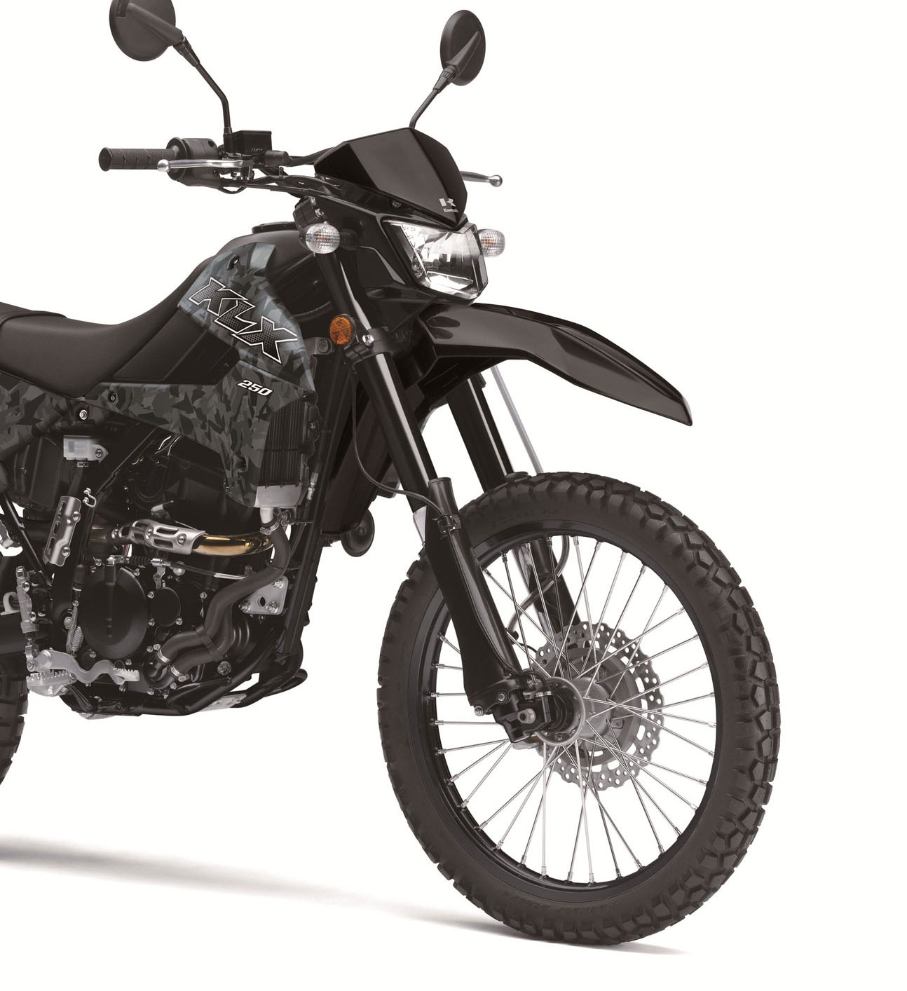 Мотоцикл Kawasaki KLX 250 Camo 2020 фото