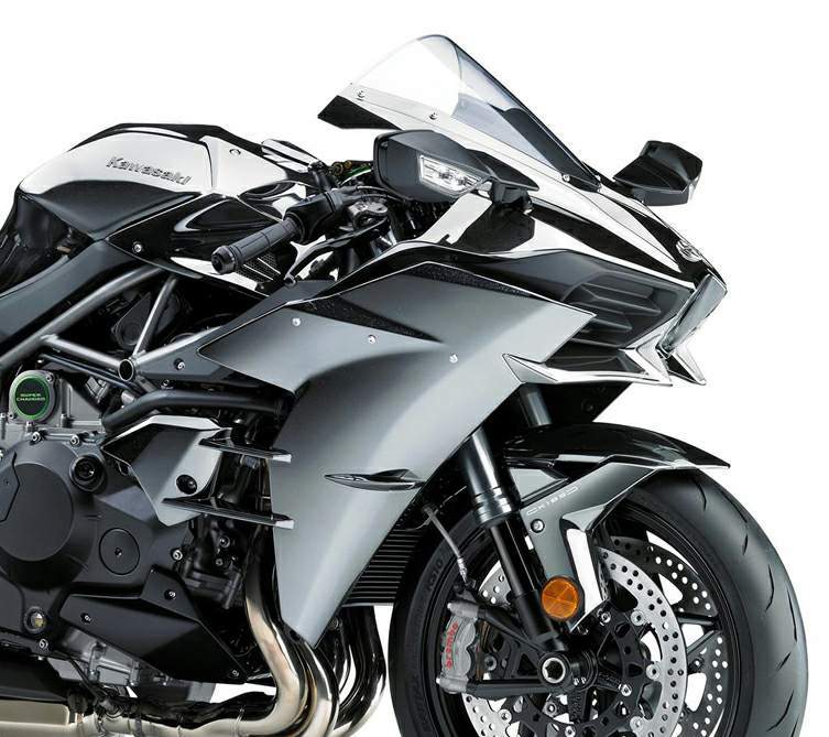 Мотоцикл Kawasaki Ninja H2 2016 фото