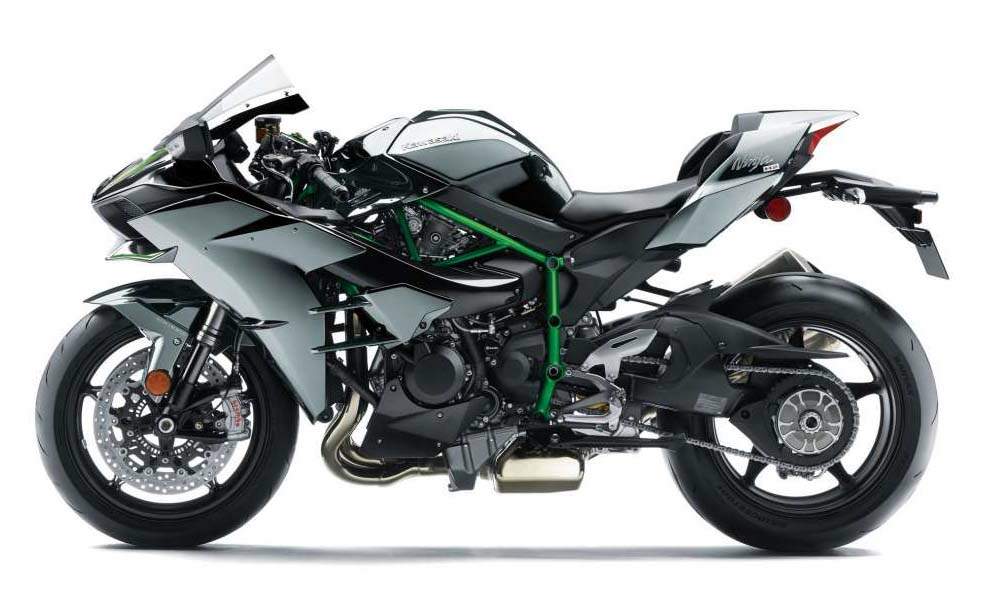 Мотоцикл Kawasaki Ninja H2 2017 фото