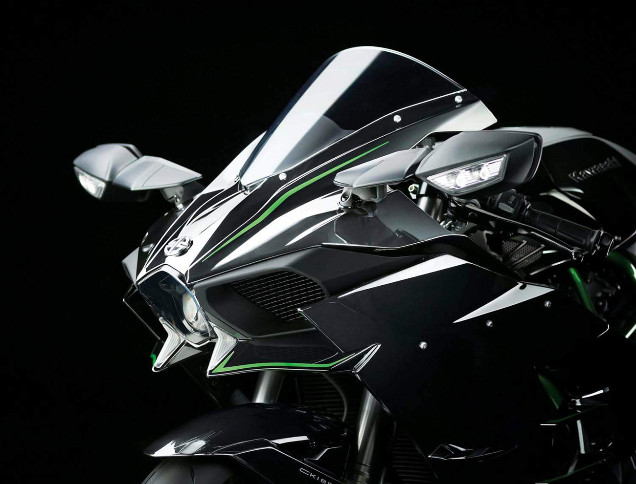 Мотоцикл Kawasaki Ninja H2 2018 фото